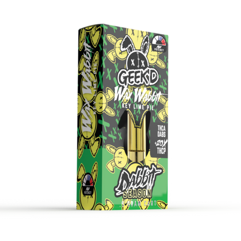 Geek'd | THC-A + THCP Cart | Wax Wabbit Key Lime Pie